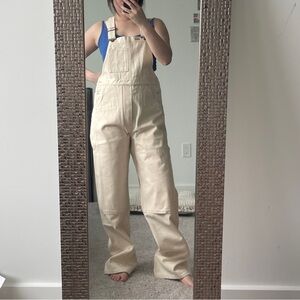 Labor Union Overalls with Cross-Back Straps